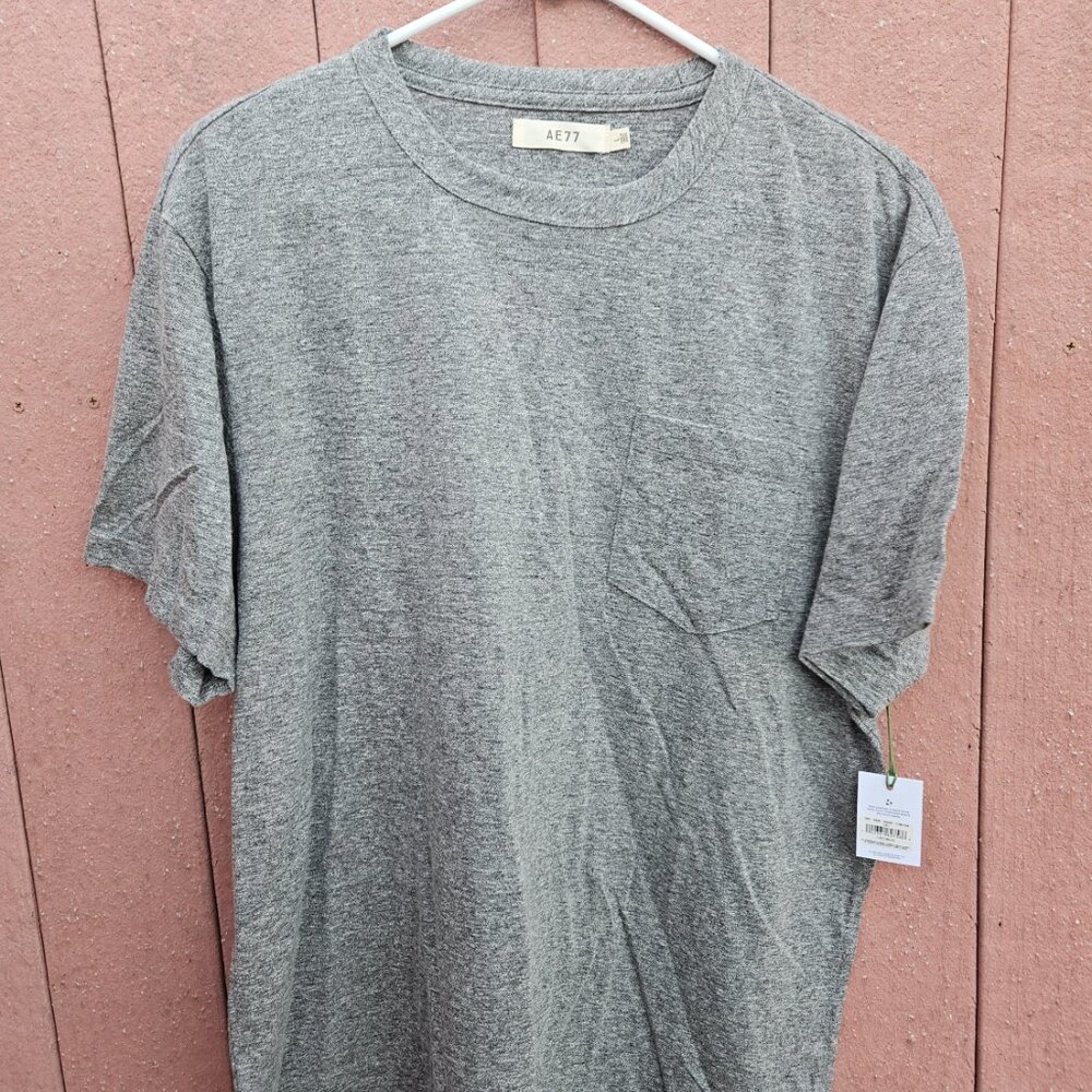 American Eagle AE77 Men's Gray TShirt Size Large